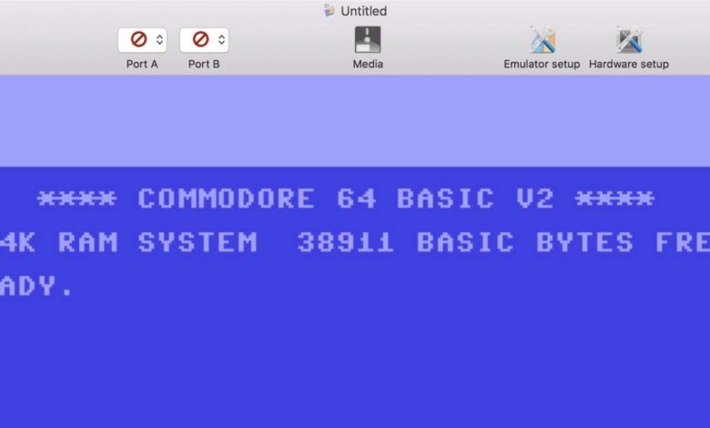 commador64 emulator mac
